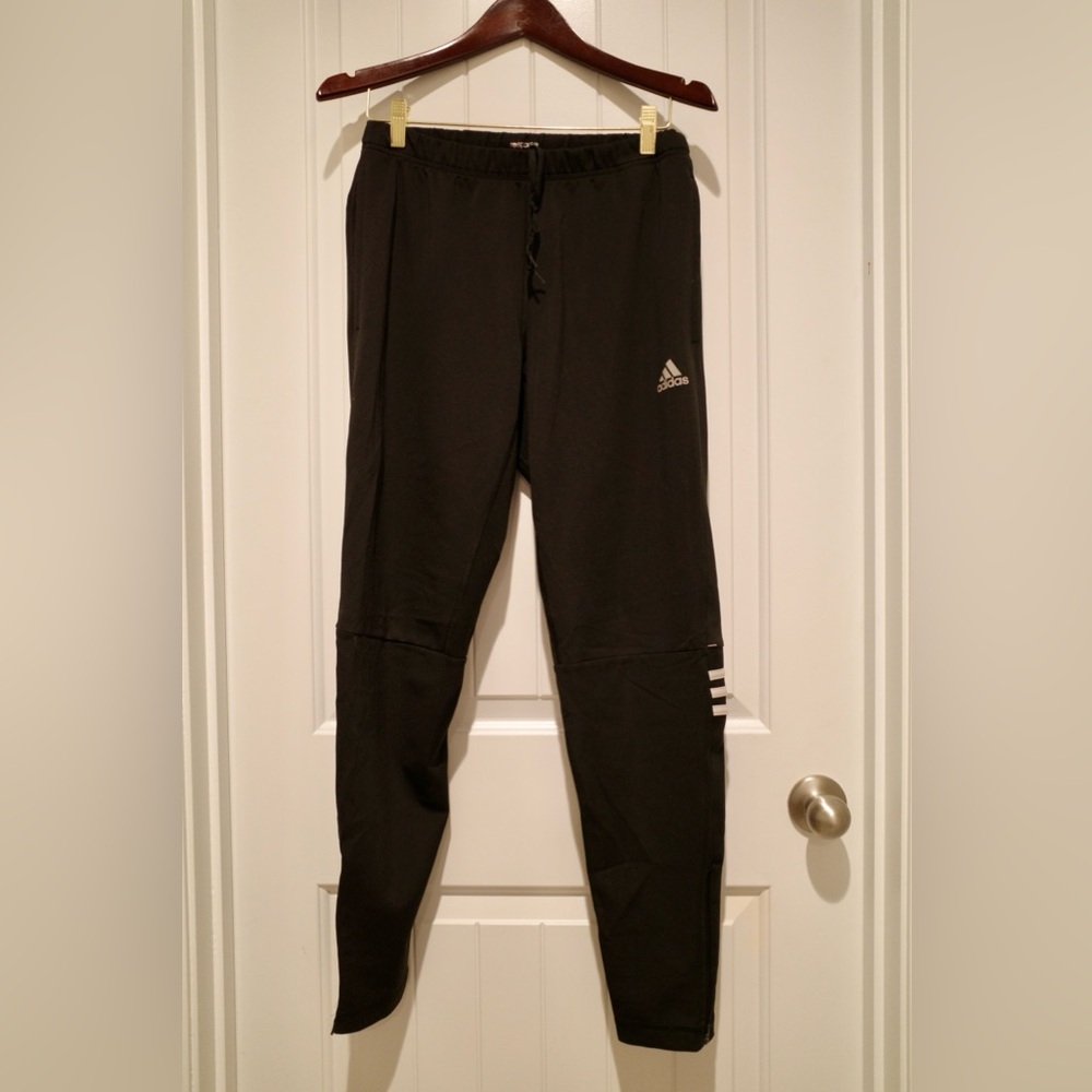 Adidas Soccer Pants - Black - Small